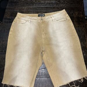 Jack & Jones Beige Casual Shorts
